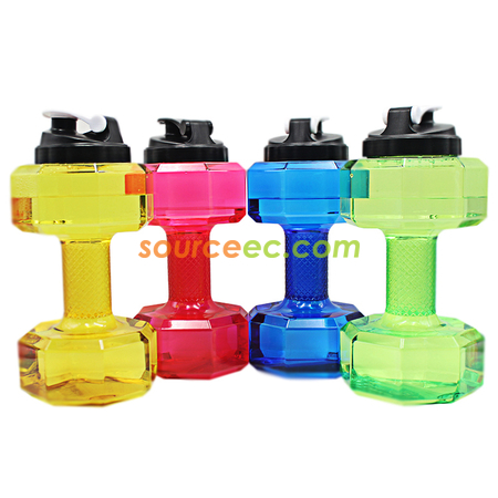 客製化2.2L啞鈴水樽禮品