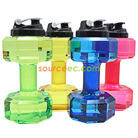 客製化2.2L啞鈴水樽禮品