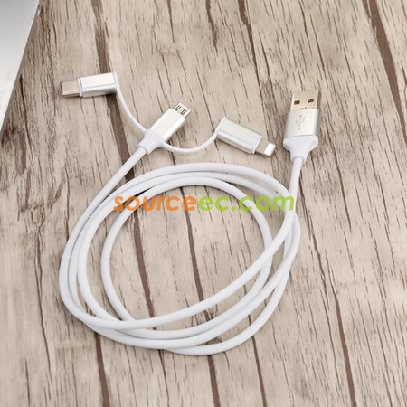 客製化三合一數據線禮品