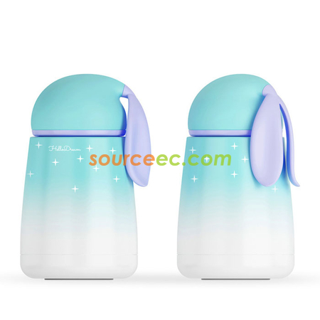 客製化300ML長耳兔客製化保溫杯禮品