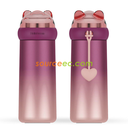 客製化350ML 愛心熊客製化保溫杯禮品