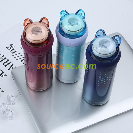 客製化350ML 愛心熊客製化保溫杯禮品