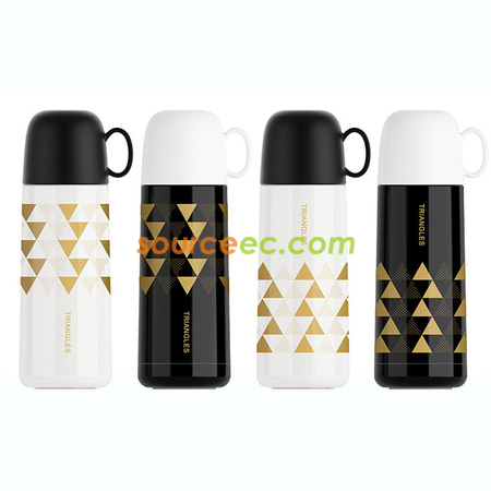 350ML 三角不鏽鋼客製化保溫杯