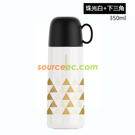 客製化350ML 三角不鏽鋼客製化保溫杯禮品