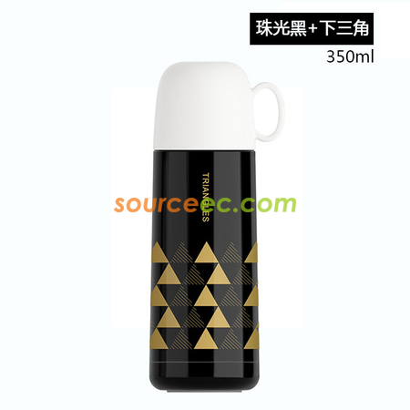 客製化350ML 三角不鏽鋼客製化保溫杯禮品
