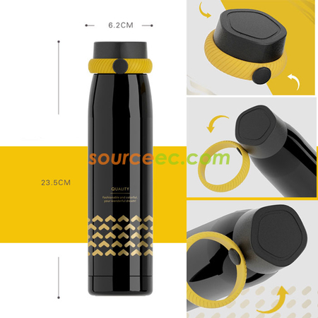 客製化320ML 創意手提客製化保溫瓶禮品