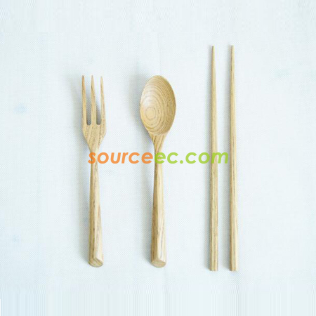 客製化木質餐具套裝禮品