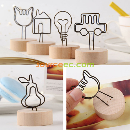 客製化木質留言夾禮品