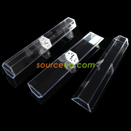 客製化六角形塑料筆盒禮品