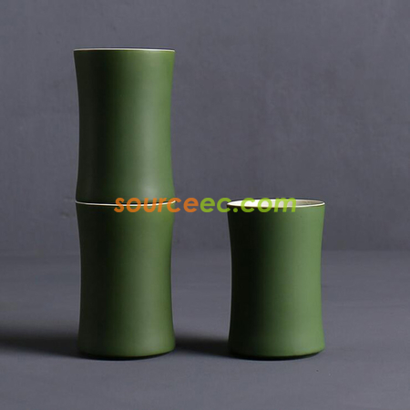 客製化300ML 竹節茶杯禮品