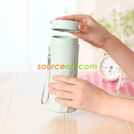客製化550ML 竹纖維運動隨身杯禮品