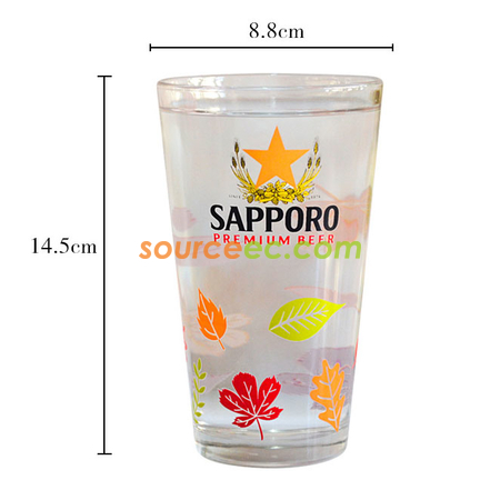客製化500ML冷感玻璃變色杯禮品