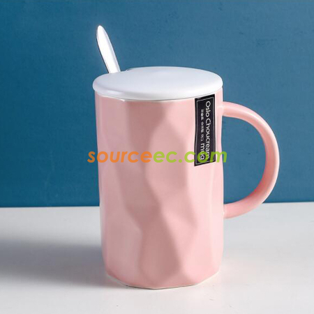 客製化菱角陶瓷杯禮品