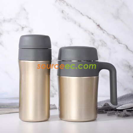 500ML 骨瓷內膽客製化保溫杯