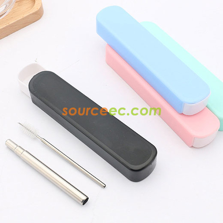 客製化不銹鋼可伸縮吸管禮品