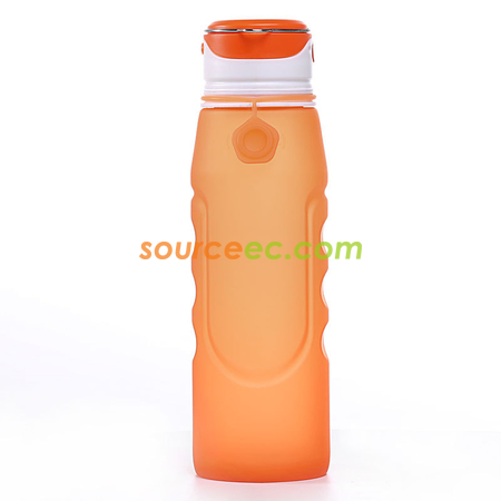 客製化客製化LED矽膠折疊水樽1000ML禮品