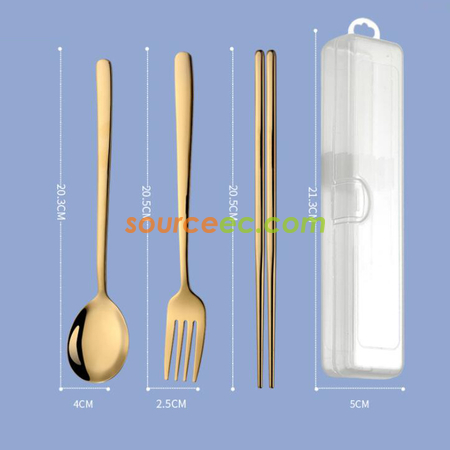 客製化不銹鋼餐具套裝禮品