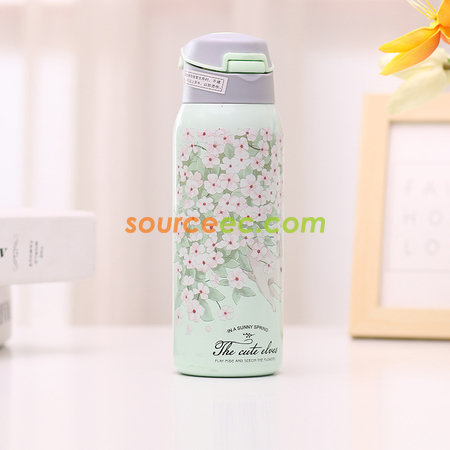 客製化客製化花海不銹鋼水杯禮品