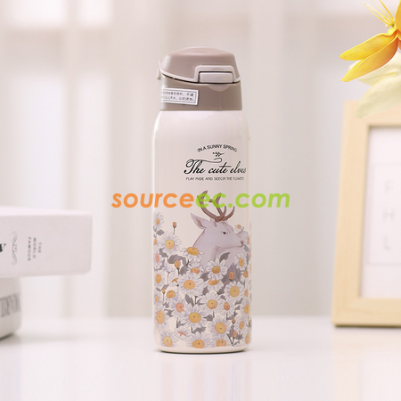 客製化客製化花海不銹鋼水杯禮品