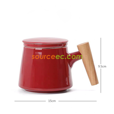 客製化陶瓷泡茶杯禮品