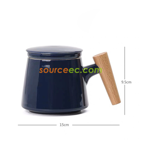 客製化陶瓷泡茶杯禮品