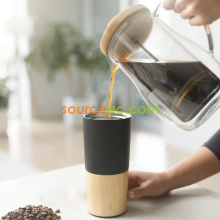 客製化不銹鋼竹保溫杯客製化禮品
