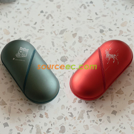 客製化愛心變形暖手寶行動電源禮品