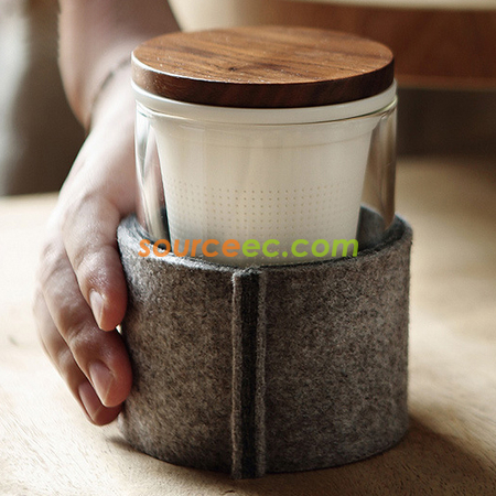 客製化毛氈杯套泡茶杯禮品