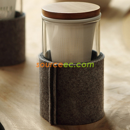 客製化毛氈杯套泡茶杯禮品