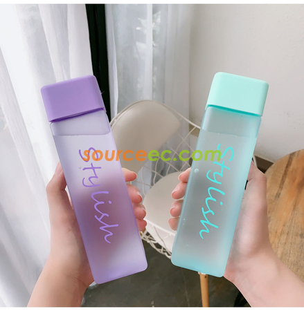 客製化方形簡易運動水樽禮品