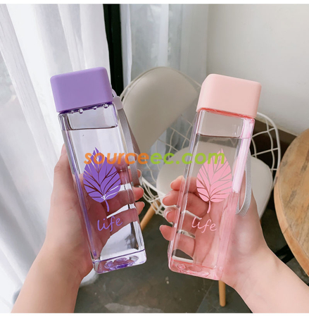 客製化方形簡易運動水樽禮品