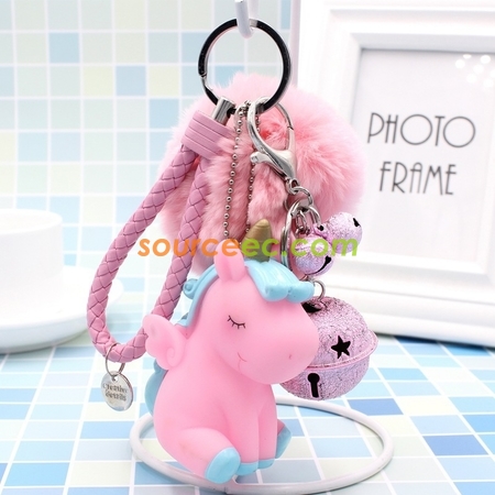 客製化獨角獸匙扣禮品
