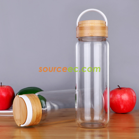 客製化竹蓋玻璃杯禮品