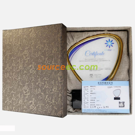 客製化創意金屬玉石水晶獎座禮品