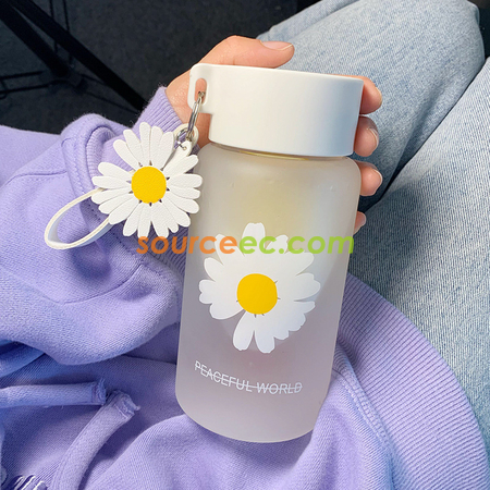 客製化小雛菊玻璃杯禮品