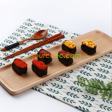 客製化長方型實木托盤禮品