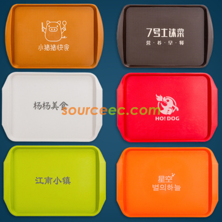 客製化簡約長方型托盤禮品