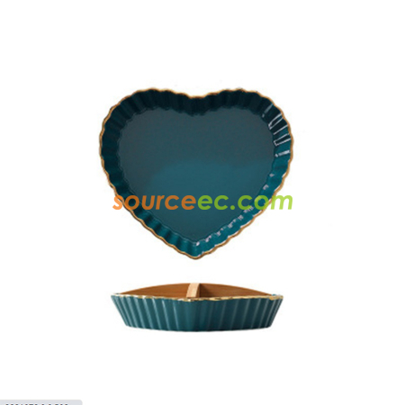 客製化創意心型零食盤禮品
