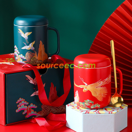客製化復古馬克杯禮品