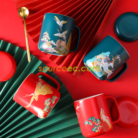 客製化復古馬克杯禮品