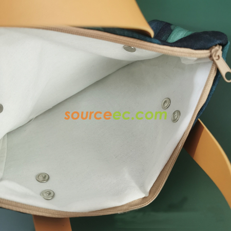 客製化彩印帆布拉鍊手提包禮品