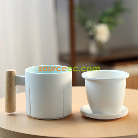 客製化陶瓷泡茶杯禮品