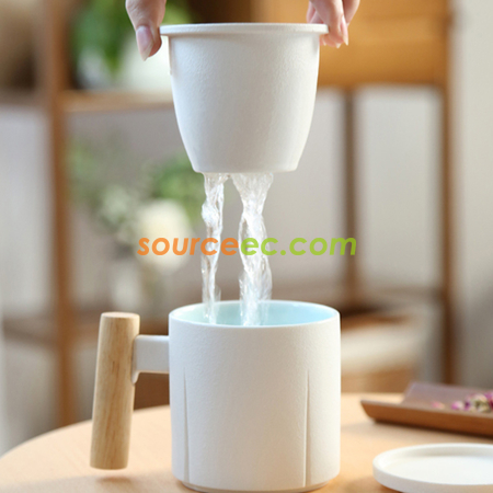客製化陶瓷泡茶杯禮品