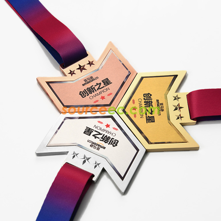 客製化團隊拼接金屬獎牌禮品