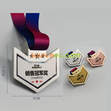 客製化團隊拼接金屬獎牌禮品