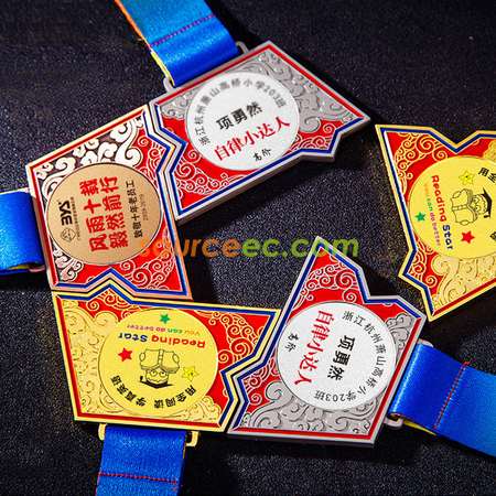 客製化團隊拼接金屬獎牌禮品