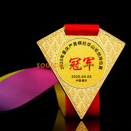 客製化團隊拼接金屬獎牌禮品