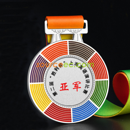 客製化點漆彩色獎牌禮品