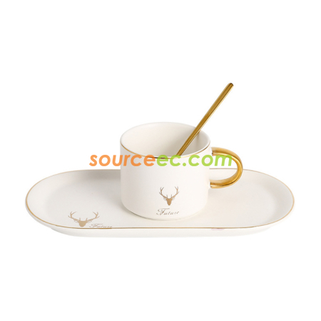 客製化創意咖啡杯套裝禮品