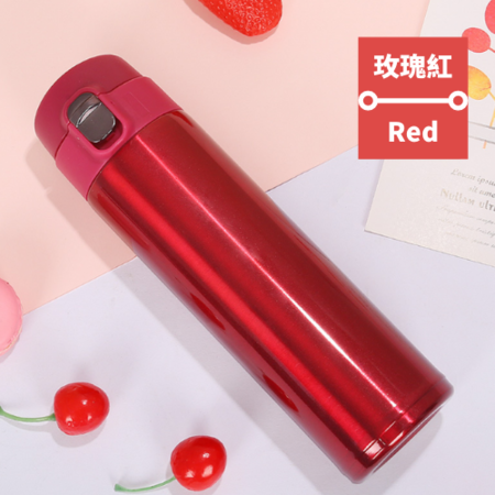 客製化304不鏽鋼彈蓋保溫瓶禮品